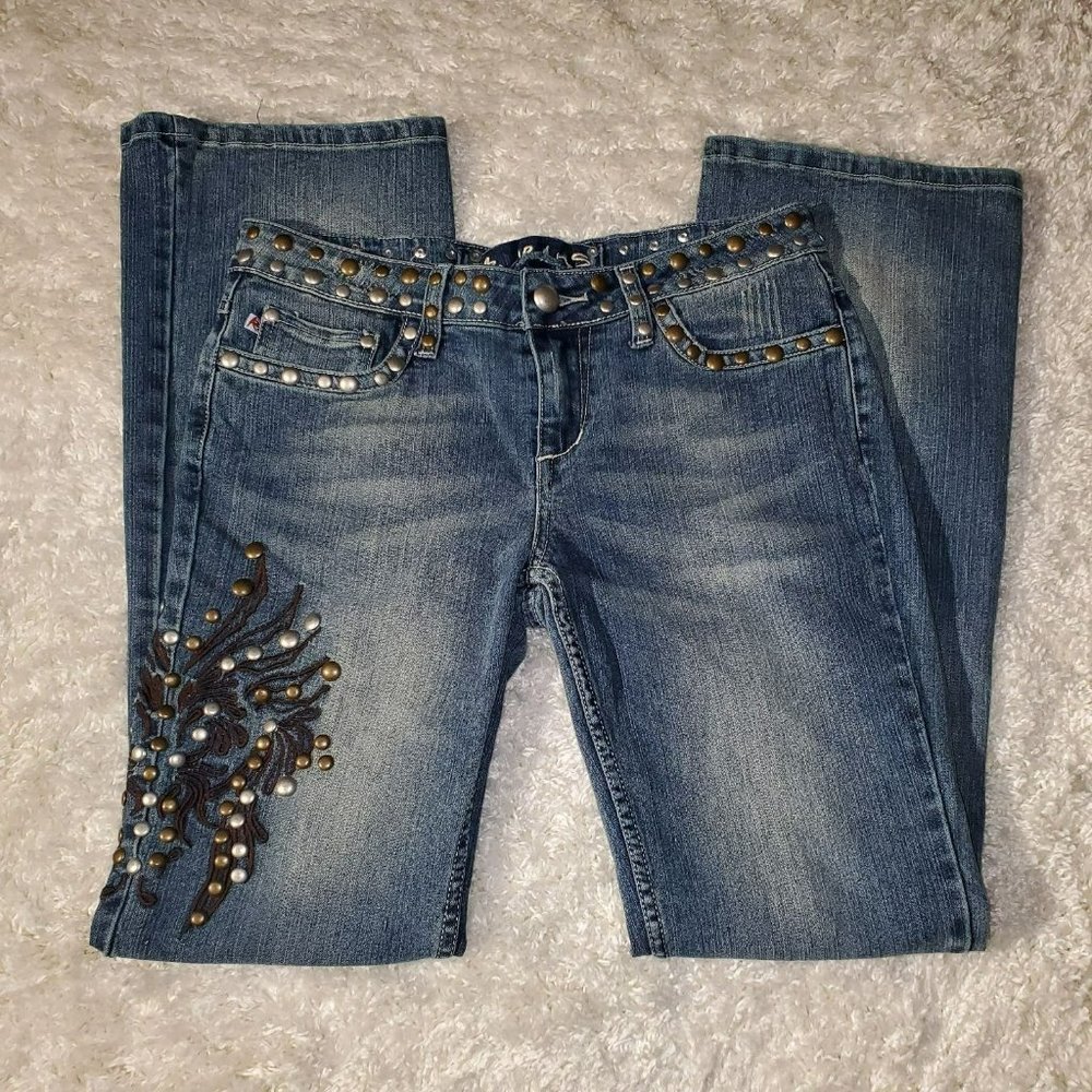 AB Bootcut Jean unique Stud design Sz.11